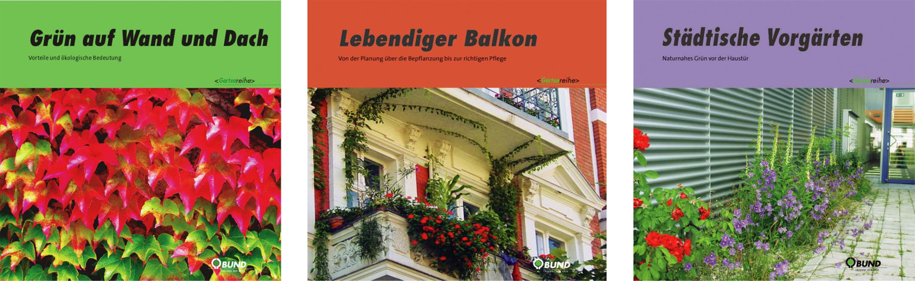 Die nützlichen Broschüren für Stadtgärtner sind im BUNDladen zum Preis von 2,20 Euro pro Stück erhältlich. Foto: BUND