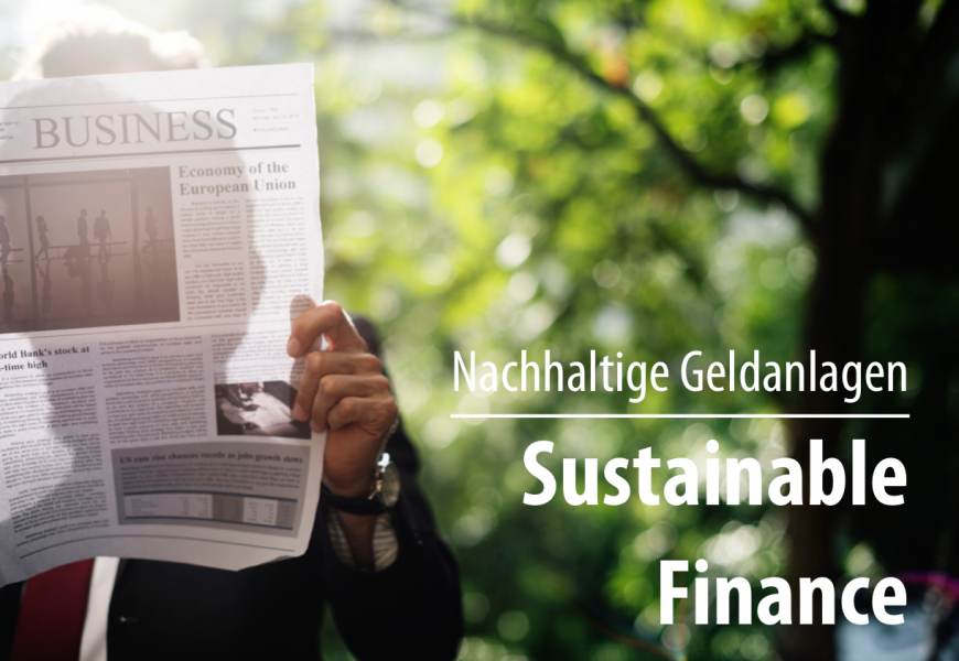 Sustainable Finance – nachhaltige Geldanlagen: Bedeutung und Standards in Europa
